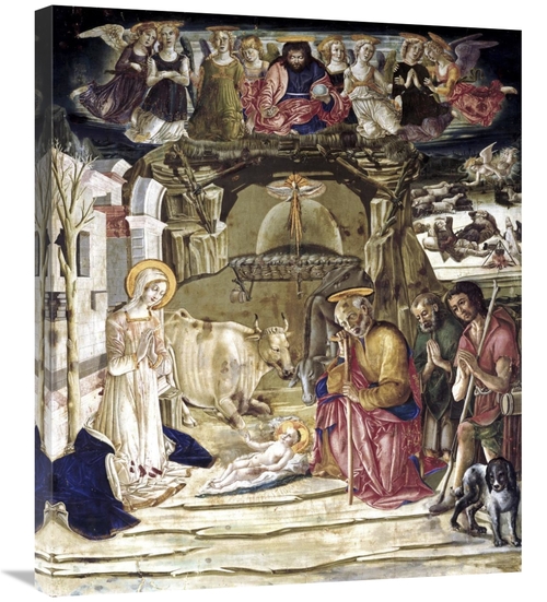 Global Gallery GCS-277399-30-142 30 in. Nativity Art Print - Benvenuto