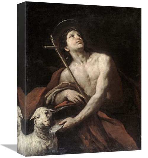 Global Gallery GCS-277517-16-142 16 in. Saint John the Baptist Art Pri