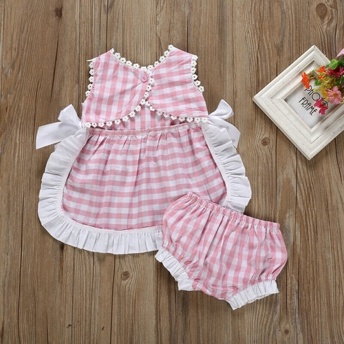 Baby Clothes Set Hot Newborn Baby Girls Pink