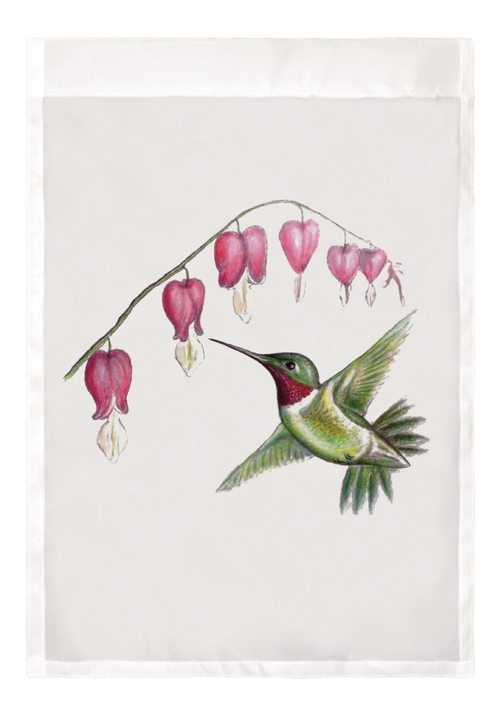 Betsy Drake FL030 Hummingbird Flag - 12.5 x 18 in.