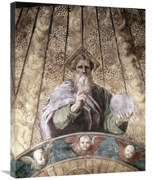 Global Gallery GCS-279518-30-142 30 in. La Disputa - Detail - The Crea