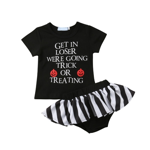 Fashion Newborn Kids Baby Girls Halloween O-Neck