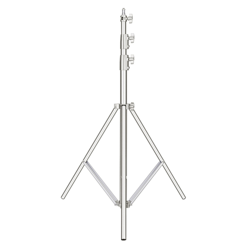 HRIDZ 280cm Heavy Duty Stainless Steel Light Stand for Photography