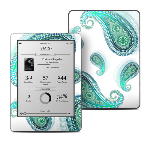 DecalGirl KOBG-AZURE Kobo Glo Skin - Azure