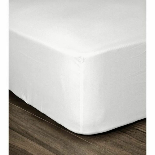 Fitted bottom sheet Lovely Home White 180 x 200 Double bed (180 x 200