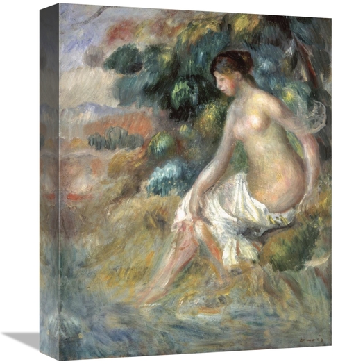 Global Gallery GCS-279658-16-142 16 in. Nu Dans La Verdure Art Print -