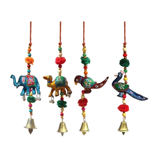 Decorative Thread Paper Mache Door Hanging Set