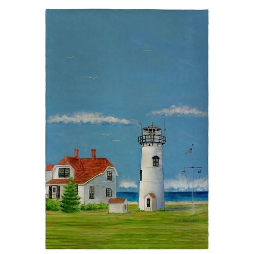 Betsy Drake GT485 Chatham Lighthouse Guest Towel - 20 x 20 in.