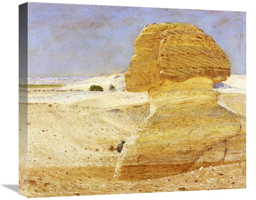 Global Gallery GCS-267766-22-142 22 in. The Great Sphinx at Gizeh Art 