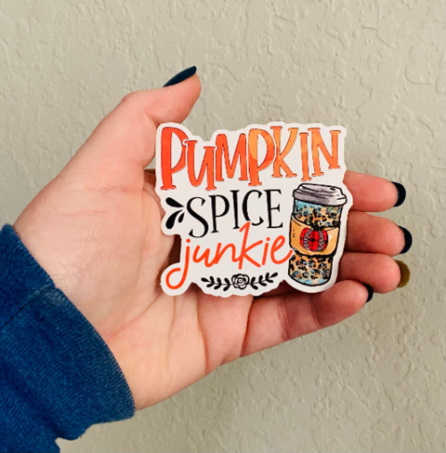 Junkie-Fall Sticker/Magnet