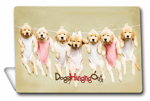 Dogs Hanging Out DHO014 6 x 4 in. 7 Dogs Topper