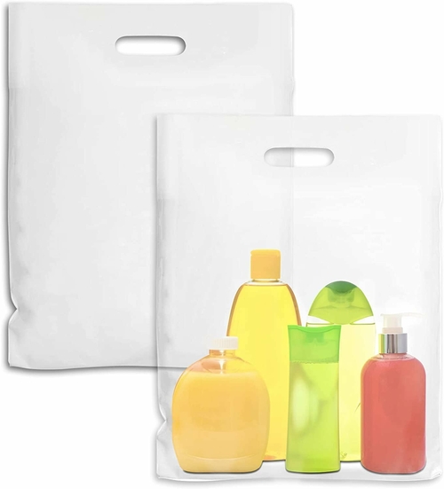 Pack of 100 Clear Merchandise Bags 9 x 12 Transparent LDPE