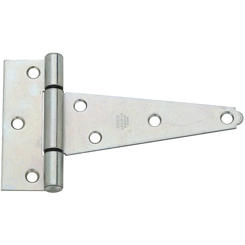 Stanley National Hardware N129-072 5 in. Extra Heavy T-Hinge, Zinc
