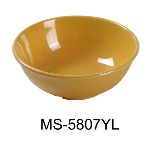 Yanco MS-5807YL Mile Stone Salad Bowl