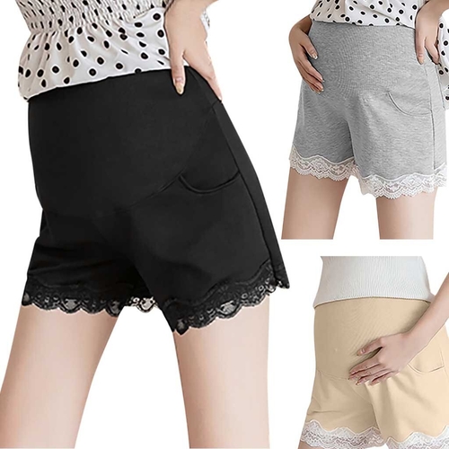 Womens Clothing Maternity Pants Elastic Waist