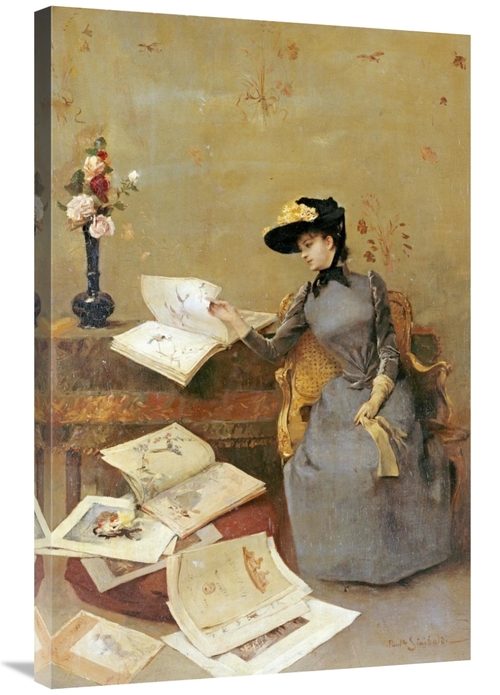 Global Gallery GCS-268542-36-142 36 in. The Fair Connoisseur Art Print