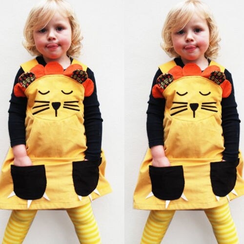 Newborn Kids Baby Girl Tutu Dress Party Lion