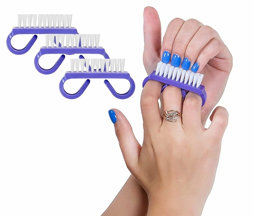 Dukal Nail Brushes. Pack of 50 Nylon Brushes for hands and