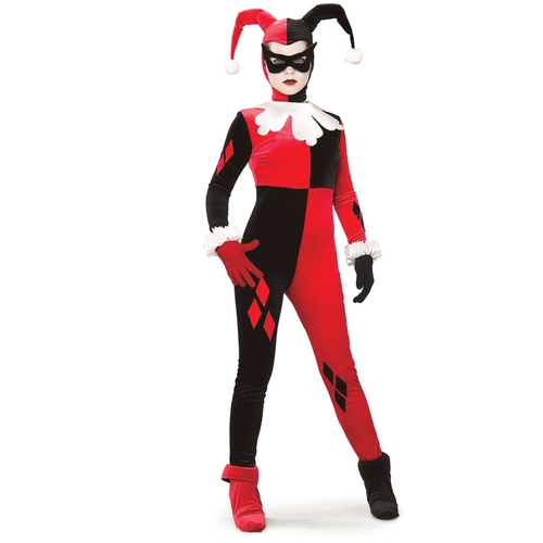 BuySeasons 286851 Harley Quinn Adult Costume - Gotham Girls, Extra