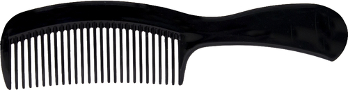 6.5" Black Handle Comb