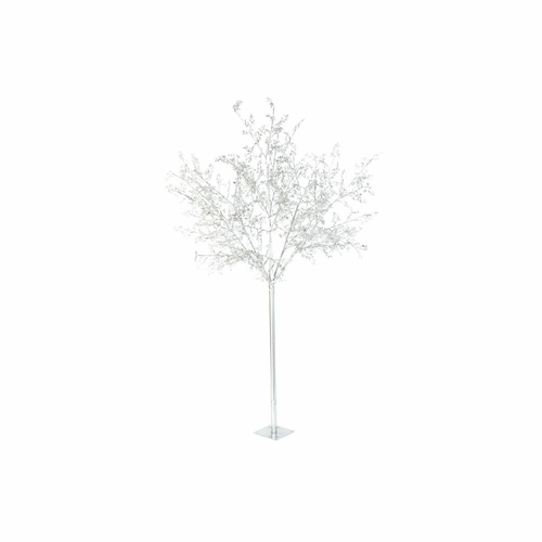 Christmas Tree DKD Home Decor White Silver Metal Plastic 120 x 120 x