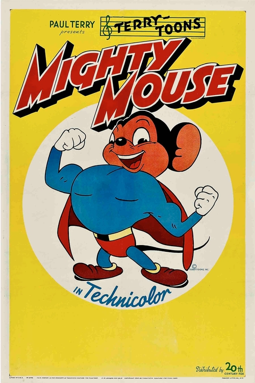 Mighty Mouse  Movie Retro Posters 16 x 24 ( (Copy)