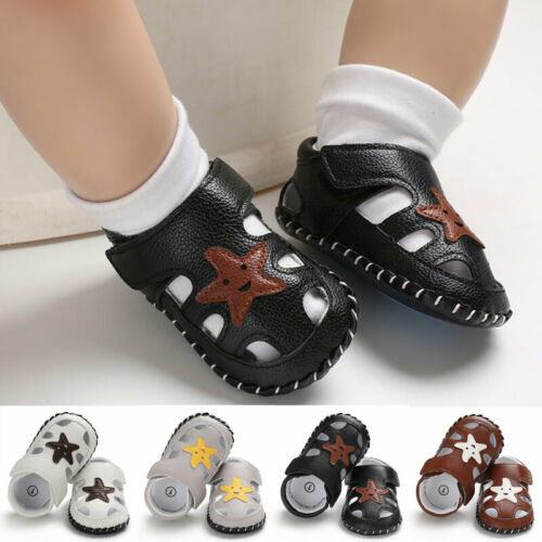 Newborn Baby Boy Girl Soft Sole Shoes Trainers