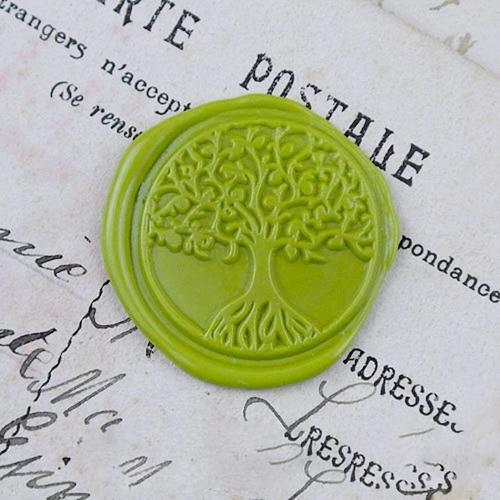 Tree of Life Metal Stamp / Wedding Wax Seal Stamp