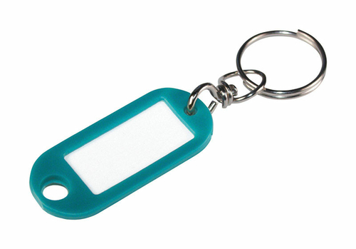 Hillman 5936000 Plastic, Metal Labeling with ID Key Ring, Asso
