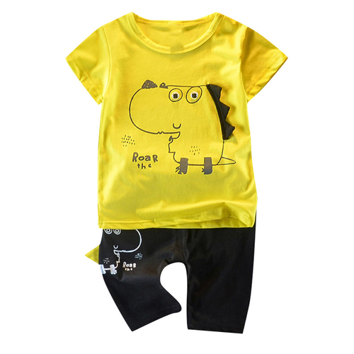 Summer Children Clothes Sets Baby Kids Toddler