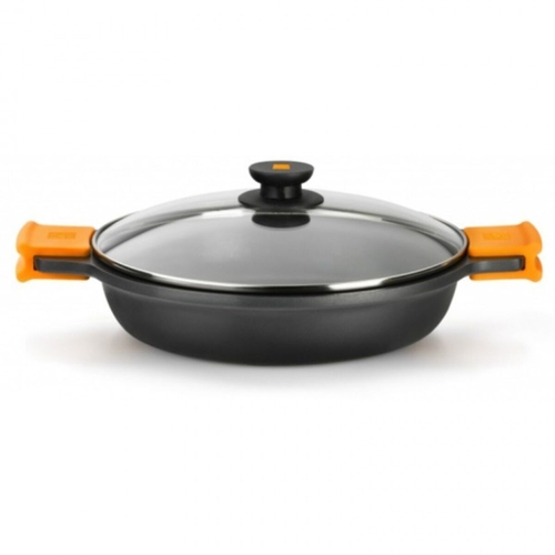 Casserole BRA Braisogona_A270524 Ø 24 cm Black Metal Aluminium
