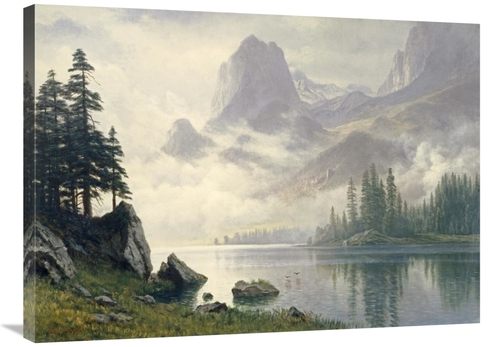 Global Gallery GCS-267708-36-142 36 in. Mountain Out of the Mist Art P