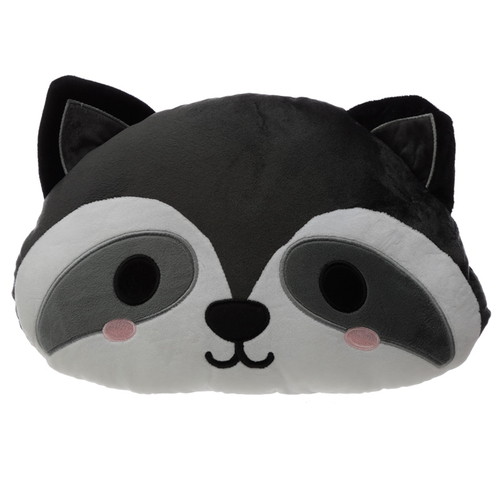 Plush Cutiemals Raccoon Cushion
