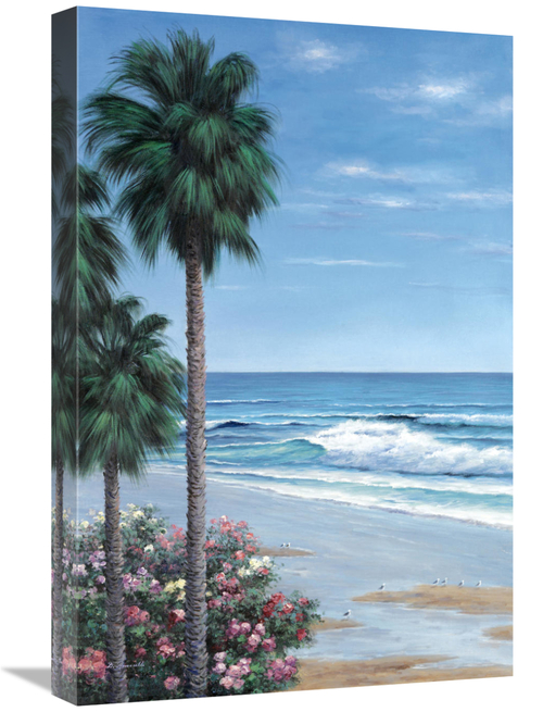 Global Gallery GCS-128571-1624-142 16 x 24 in. Beach Place Art Print -