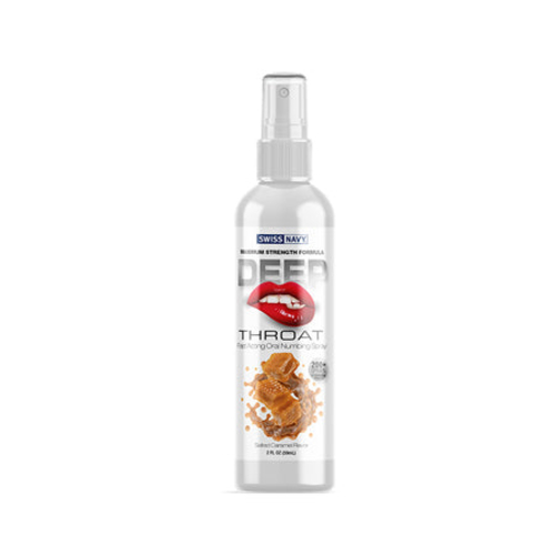 Swiss Navy Deep Throat Spray Salted Caramel