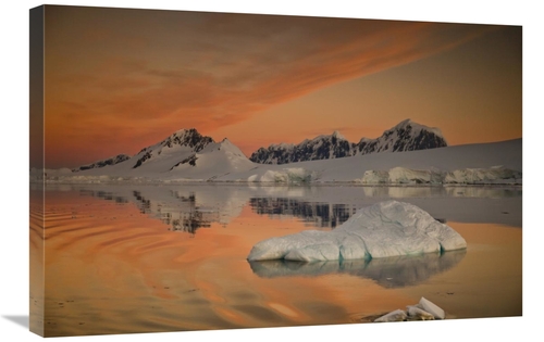 Global Gallery GCS-397769-2030-142 20 x 30 in. Peaks At Sunset, Wi