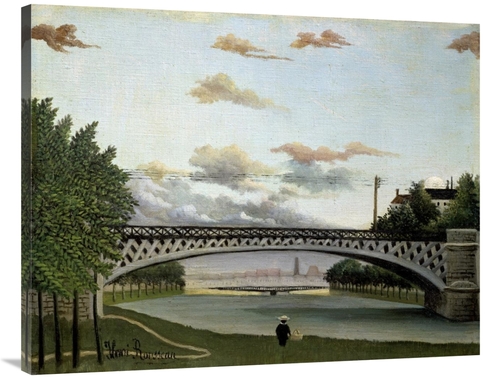 Global Gallery GCS-279893-40-142 40 in. The Charenton Bridge Art Print