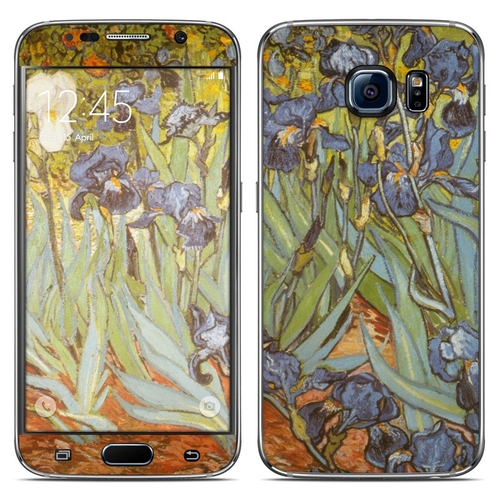 DecalGirl SGS6-VG-IRISES Samsung Galaxy S6 Skin - Irises