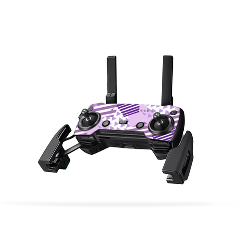 MightySkins DJMAVAICO-Purple Pentagon Controller Skin for DJI Mavic Ai
