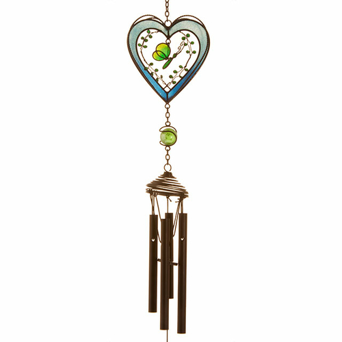 Blue Heart Windchime