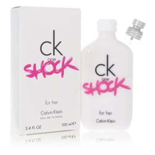 Ck One Shock Eau De Toilette Spray By Calvin Klein 3.4 oz Eau De