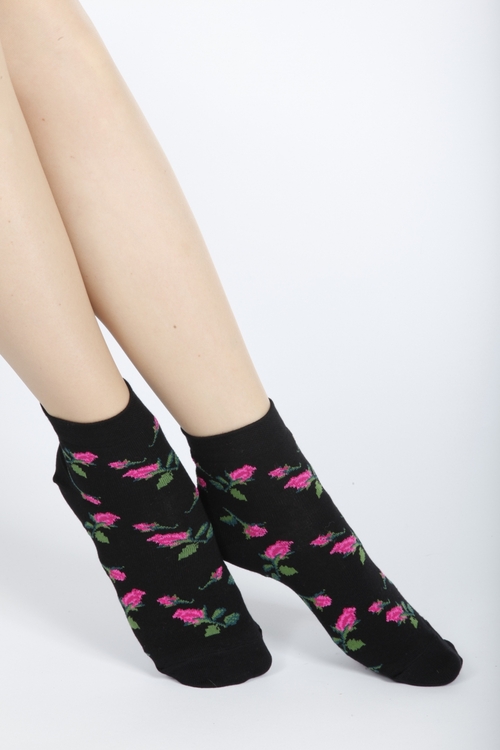 ROSE cotton socks for women