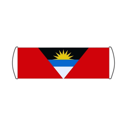 Bannière de défilement Drapeau d'Antigua-et-Barbuda