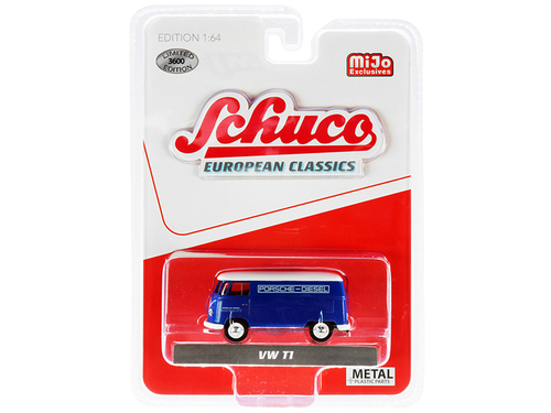 Volkswagen T1 Panel Bus \Porsche Diesel\" Blue with White Top