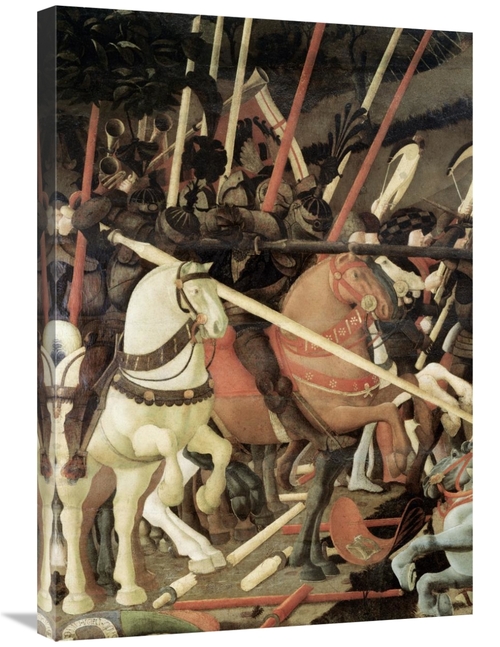 Global Gallery GCS-280603-30-142 30 in. Battle of San Romano - Detail 