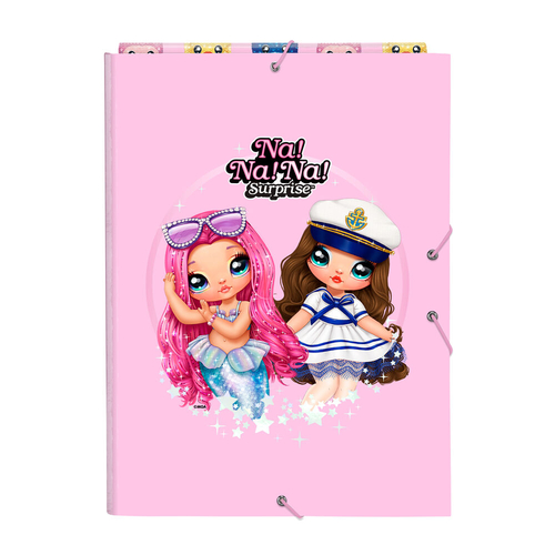 Folder Na!Na!Na! Surprise Sparkles Pink A4 (26 x 33.5 x 2.5 cm)