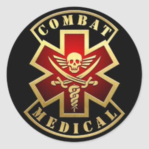 3 Inch Cloth  Patch Combat Medical Military