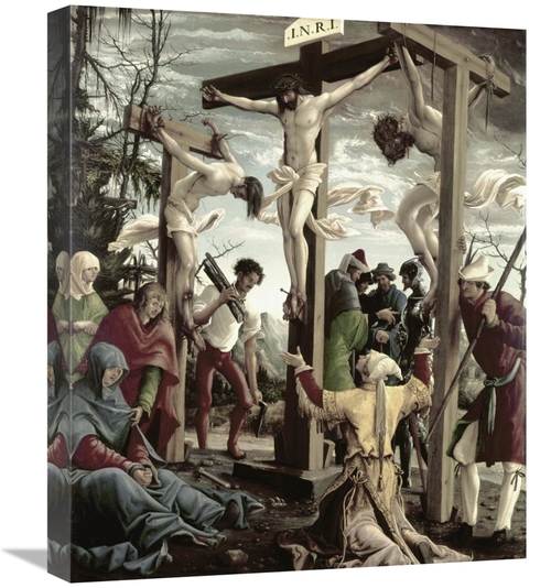 Global Gallery GCS-276541-22-142 22 in. Crucifixion Art Print - Albrec