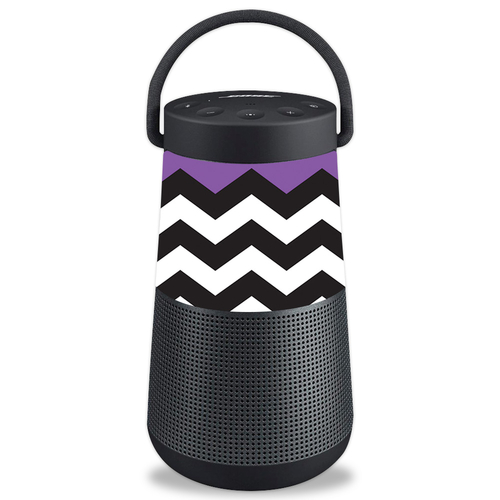 MightySkins BOSLREPL-Purple Chevron Skin for Bose SoundLink Revolve Pl