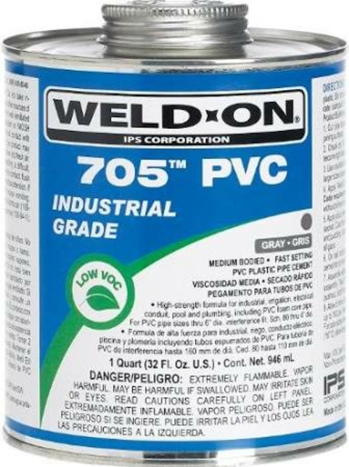 IPS IPS13559 1 qt Pool Medium Cement, Gray